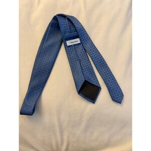 Calvin Klein Blue Tie Staple for the Closet